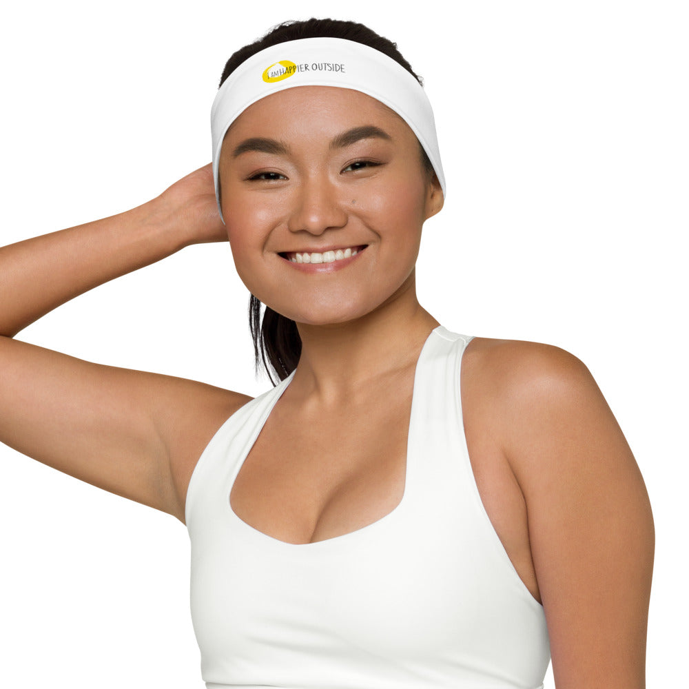 "I Am Happier Outside" Headband