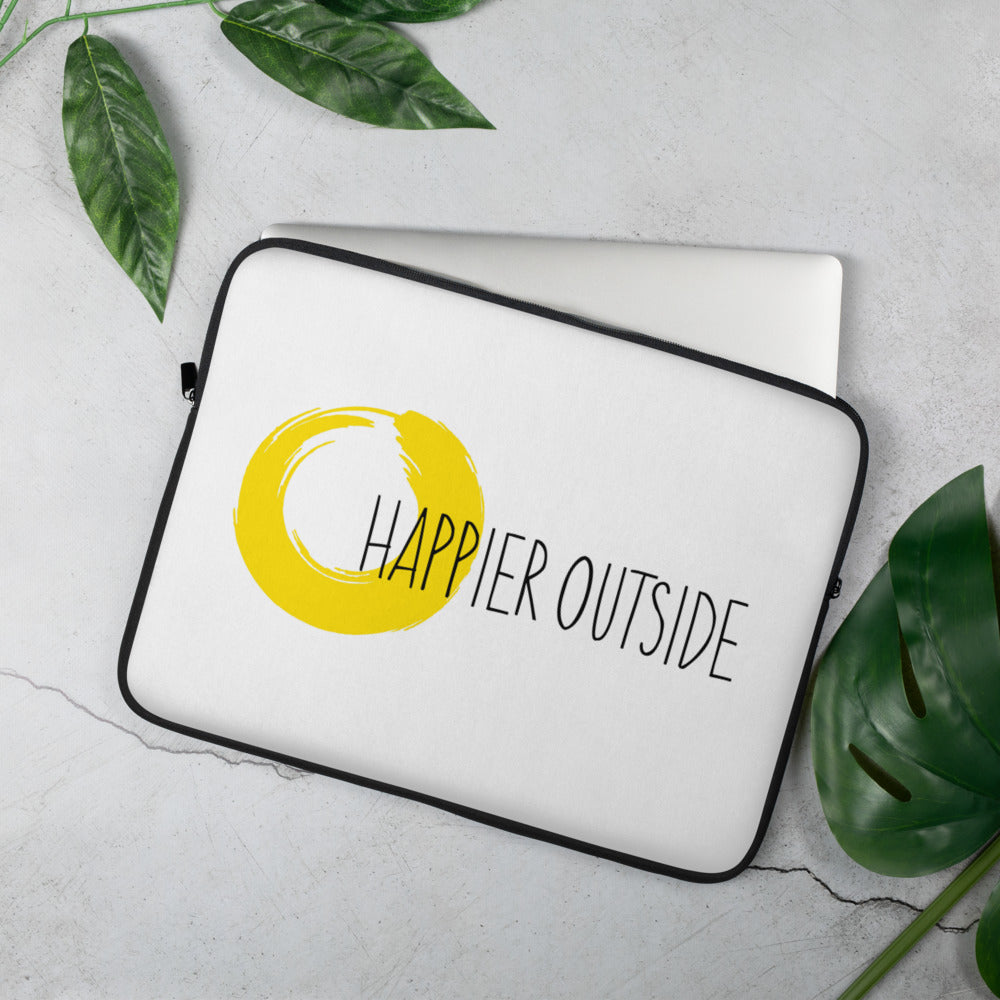 Happier Outside Laptop Sleeve